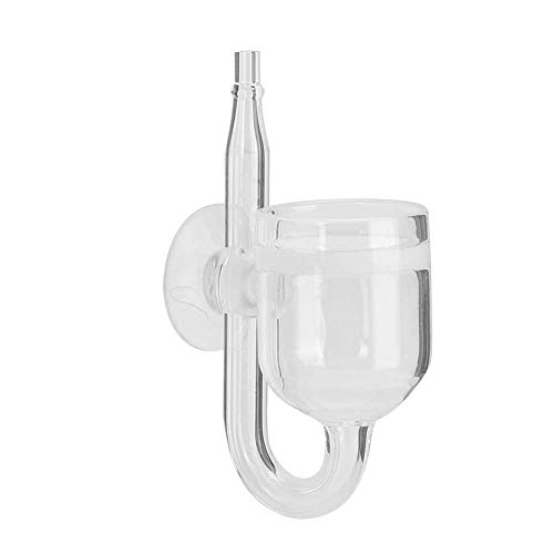 Kleiner CO2-Diffusor, CO2 mit Saugnapf Aquarium CO2 Refiner, Aquarium für Aquarium(V-AP-029) von Naroote