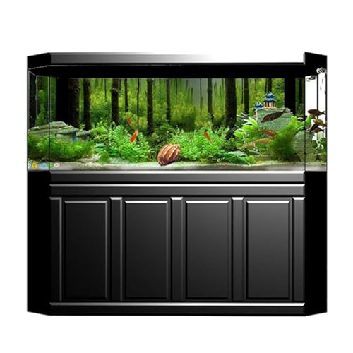 Naroote Aqrium-Hintergrund, 3D-Effekt, Wasserdichter Vordergrund, Unterwasser-Aquarium-Hintergrund, Poer-Dekoration, PVC-Klebeaufkleber (6130 cm) (61 * 30CM) von Naroote