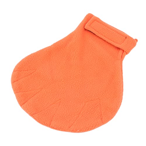 Naroote Beruhigender Handschuh für Kleintiere, Hervorragende Wasseraufnahme aus Weichem und Waschbarem Plüsch für Zuckergleiter. (Orange) von Naroote