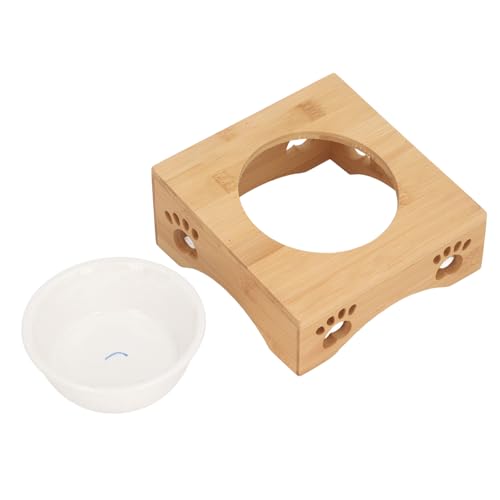 Naroote Bowb Water Bowl, Hals, der die Schüssel Keramik vor Leicht zu Reinigenden Haustieren Schützt (Einzelne Schüssel) von Naroote