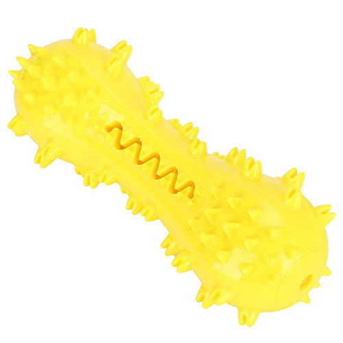 Dog Chew Stick, Hund Zahnbürste Spielzeug Haustier Härte Chew Stick Hund Spielzeug Zahnbürste, Haustier Zähne Kauen Spielzeug Welpe für Tierbedarf(yellow) von Naroote