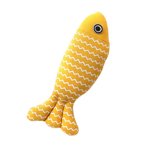 Naroote Ein Spielzeug mit Fischkissen, EIN Flauschiges Spielzeug in Form von Fisch in Form eines Weichen Fischs für Tier für Jeden Tag von Naroote