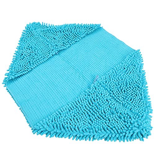Naroote Eine Absorbierende Decke, Chenille -Tiertuch, Leicht zu Reinigen, um Haustiere zu Reinigen (Blau groß) von Naroote