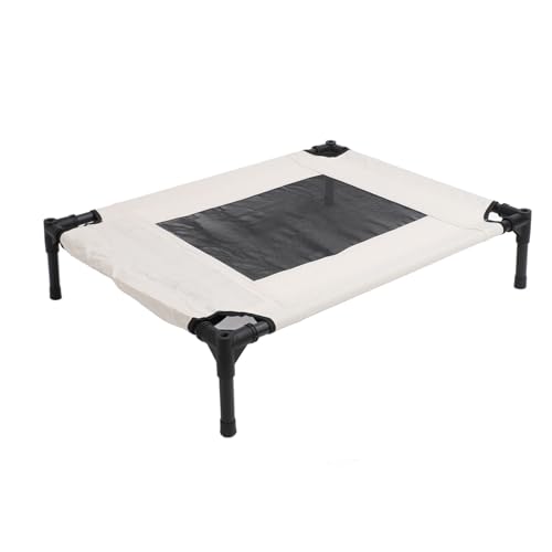 Naroote Erhöhtes Hundebettbett, Universelle Kühlende Atmungsaktive Hundebett für Innenräume für Haustier (XL) von Naroote