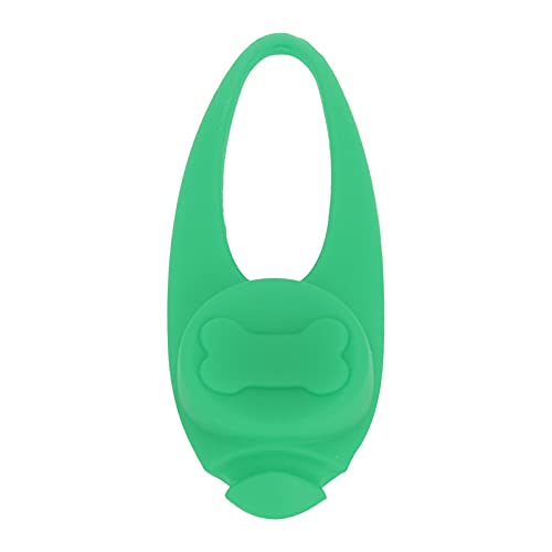 Haustierhalsband-Licht, Silikon-Halsband-Licht-Anhänger für Haustiere für Nachtspaziergänge(green) von Naroote