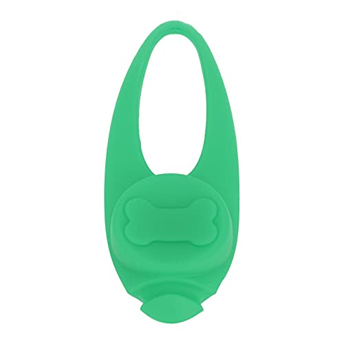 Naroote Haustierhalsband-Licht, Silikon-Halsband-Licht-Anhänger für Haustiere für Nachtspaziergänge(Green) von Naroote