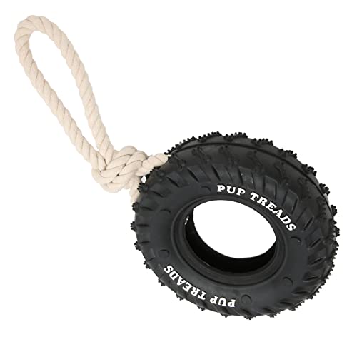 Naroote Hundereifenspielzeug, Hundeseilspielzeug, Hundespielzeug für Extra Langes Interaktives Spielen, Hundespielzeug aus Gummi für Extremes Kauen, Tauziehenspielzeug für Hunde, Naroote Hundereifenspielzeug, Hundeseilspielzeug, Hundespielzeug für Extra Langes Interaktives Spielen, Hundespielzeug aus Gummi für Extremes Kauen, Tauziehenspielzeug für Hunde, von Naroote