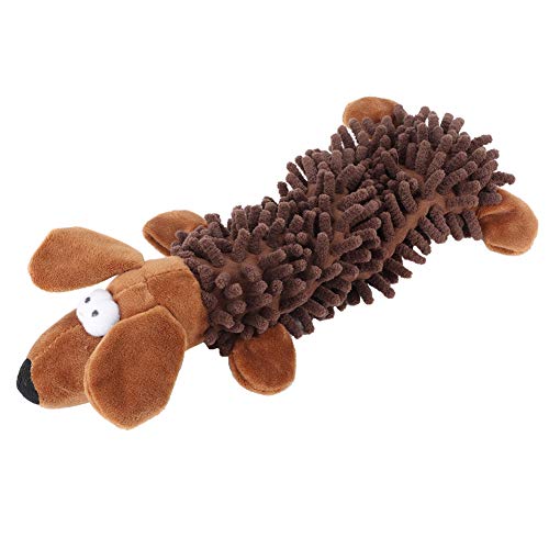 Naroote Hundespielzeug für Aggressive Kauer, Welpenspielzeug ohne Füllung, Plüschhunde, Kauspielzeug, Hundespielzeug, Niedliche Tierform, Quietschendes Hundespielzeug mit Geräuschgerät Naroote Hundespielzeug für Aggressive Kauer, Welpenspielzeug ohne Füllung, Plüschhunde, Kauspielzeug, Hundespielzeug, Niedliche Tierform, Quietschendes Hundespielzeug mit Geräuschgerät von Naroote
