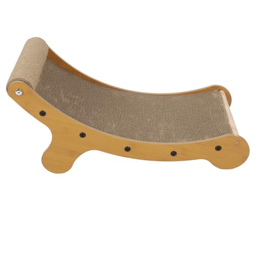 Naroote Katzenkratzerbett, Schützen Möbel Lindern Spannung Langlebiger Großer Gekrümmter Katzenkratzer -Lounge -Mehrzweck für Alle Jahreszeiten (Sisal -Hanfzylinder) von Naroote