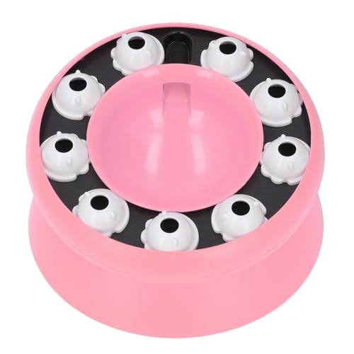 Naroote Langsame Katzengebühr, Plastikkatze, die Langsame Schüssel für Zuhause Isst (PINK) von Naroote