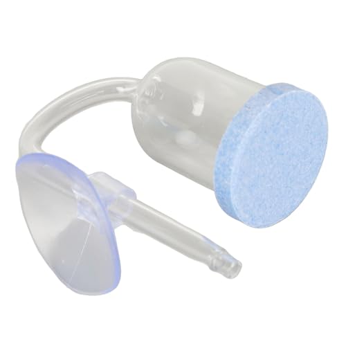 Naroote Luftsteinscheibe, Feine Blasen, Gute Verarbeitung, Aquarium-Luftstein-Bubbler, Hohe Transparenz für Aquarien (Blue) von Naroote