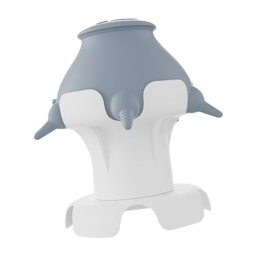 Naroote Milch Milchmilch, Welpenfuttermittel, Welpenmilchfuttermittel 4 Multifunktionale Brustwarzen Sicheres Silikon für Welpen (Grey) von Naroote