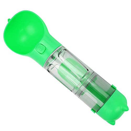 Naroote Munch für Trinken von Haustieren, Wasserbecher für Haustiere 300 Ml für Spaziergänge nach Draußen für Touristenreisen (Green) von Naroote