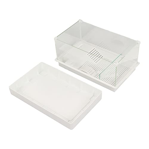 Naroote Schildkrötenpanzer, Eingedickter Glasschildkrötentank 360 Grad Panoramablagenanbau Kleine Amphibien Separate Typdesign für Reptilien Naroote Schildkrötenpanzer, Eingedickter Glasschildkrötentank 360 Grad Panoramablagenanbau Kleine Amphibien Separate Typdesign für Reptilien von Naroote