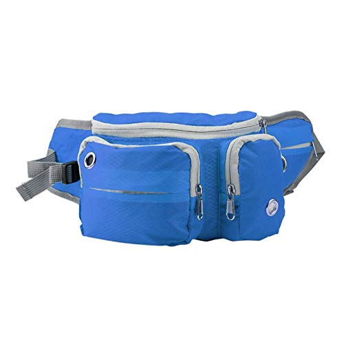Naroote wosume Running Leash Pack Pet Bag, 1 Stück Dog Travel Training Hundetasche, Trainingstaschen Taillenspeicher Pack Bag für Katzentiere(Blue) von Naroote