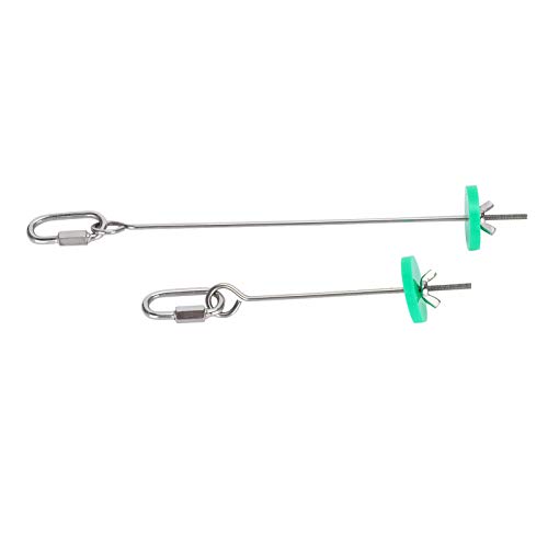 Obst Speer Fleisch Langlebiges Fleisch Gemüse Gabel, Suspension Design 2pcs Firm Food Holder, Steady Birds Tiere für Haustiere Obst Speer Fleisch Langlebiges Fleisch Gemüse Gabel, Suspension Design 2pcs Firm Food Holder, Steady Birds Tiere für Haustiere von Naroote