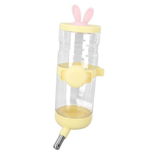 PET CAGE Water Flasche Große Kapazität Leckdosen Automatische Wasserflasche für Kleine Tiere für Igelkaninchen Transparent (Narooteghd359k24y-13) von Naroote