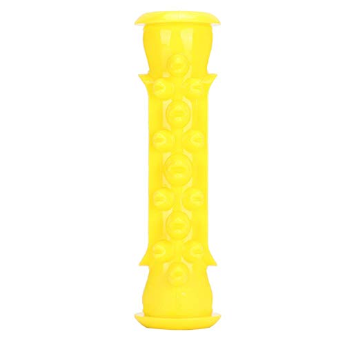 Redxiao Sicherheitshundetrainingsspielzeug Haustierhundespielzeug, Reinigungszahnstange Hundespielzeug, für Hunde, Katzen,(Yellow) von Naroote