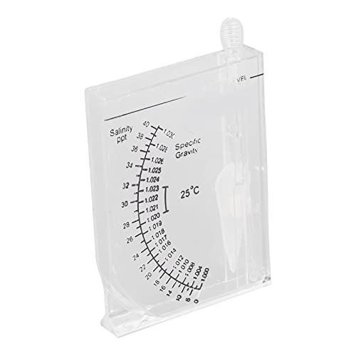 Salzwasser-Salzwassermessgerät Automatisches Lesen Aquarium Salinity Specific Gravity Tester für Salinity Salzwasser-Salzwassermessgerät Automatisches Lesen Aquarium Salinity Specific Gravity Tester für Salinity von Naroote