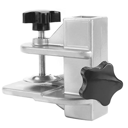 Tierpflegetisch Fix Clip Silber Klemmzubehör, Duralble Ganzes Druckgussformteil Einstellbar für Hund für Katze Schönheitssalon Haushalt(23 * 23mm Hole Fixture) von Naroote