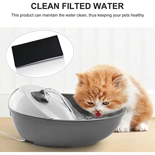 Trinkbrunnenfilter für Haustiere, Drinkwell Ersatz-Kohlefilter, Katzenbrunnenfilter, 12 Stück Ersatzfilter für Automatischen Trinkbrunnen für Haustiere Trinkbrunnenfilter für Haustiere, Drinkwell Ersatz-Kohlefilter, Katzenbrunnenfilter, 12 Stück Ersatzfilter für Automatischen Trinkbrunnen für Haustiere von Naroote