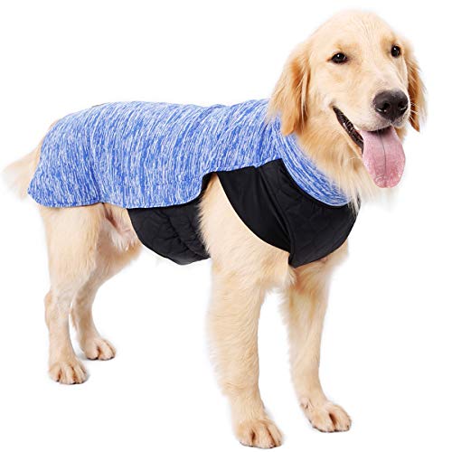NashaFeiLi Haustierkleidung, wasserdichte Hundejacke, warme Baumwolle, wendbar, für kleine und mittelgroße Hunde von NashaFeiLi