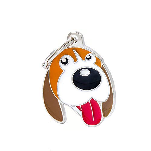 NashaFeiLi Schlüsselanhänger für Hunde und Welpen, aus Metall, zum Geburtstag (Beagle) von NashaFeiLi