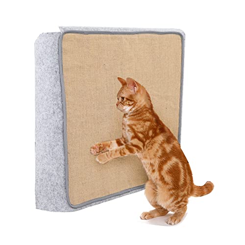 Sofaschutz gegen Katzenkratzer | Hundekratzunterlage für Möbel | Natürlicher Sisal-Kratzteppich für Couchen, Sofas, Stühle Nasoalne von Nasoalne