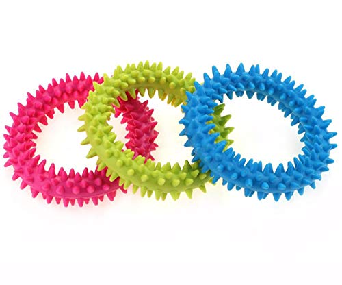 Gummi-Hund Kauen Spielzeug Dorn-Ring, Latex -, Gummi -, Kunststoff -, Hunde-Spielzeug, Handmaded In Europa von Natalis
