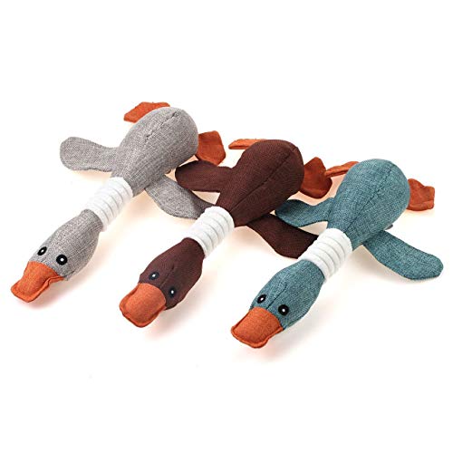 Plüsch Hundespielzeug - schöne Ente, Plüsch, Seil, andere, Hundespielzeug, Handmaded In Europe von Natalis