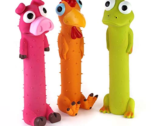 Quietsche-Latex-Hundespielzeug Long Tier -, Latex -, Gummi -, Kunststoff -, Hunde-Spielzeug, Handmaded In Europa von Natalis