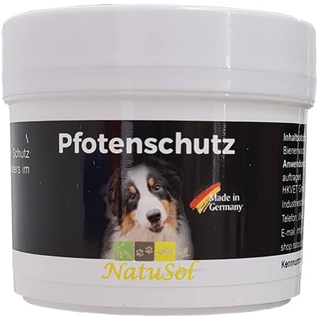NatuSol Pfotenschutz für Hunde - mit Bienenwachs von NatuSol