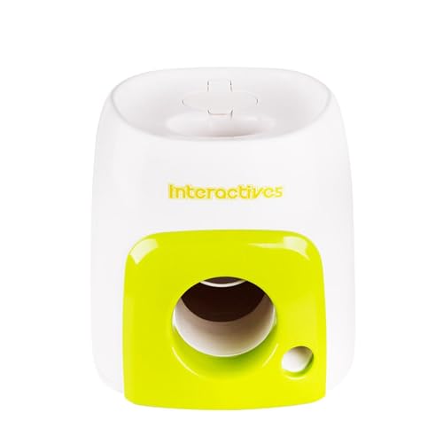 Natudeco Hundeball-Rollmaschine, Hundespielzeug, Ballwerfer, Hundeball-Belohnung, Hundefutter, Belohnungsmaschine, interaktives Haustierspielzeug, automatisch, für kleine Katzen, Natudeco Hundeball-Rollmaschine, Hundespielzeug, Ballwerfer, Hundeball-Belohnung, Hundefutter, Belohnungsmaschine, interaktives Haustierspielzeug, automatisch, für kleine Katzen, von Natudeco