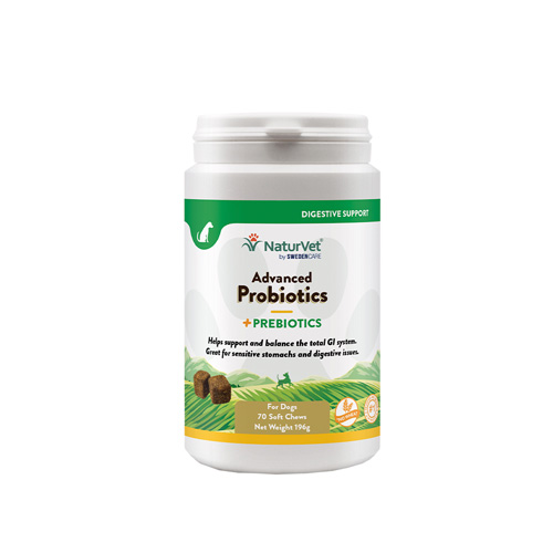 NaturVet Advanced Probiotics + - 70 Chews von NaturVet