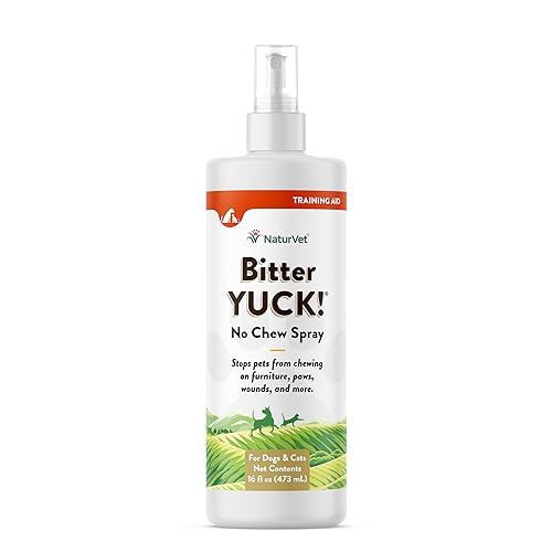 NaturVet Bitter Yuck No Chew Spray, 480 ml von NaturVet