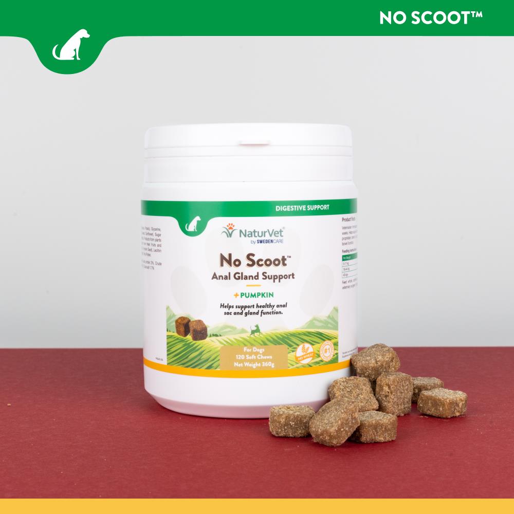 NaturVet No Scoot - 120 Kauwürfel von NaturVet