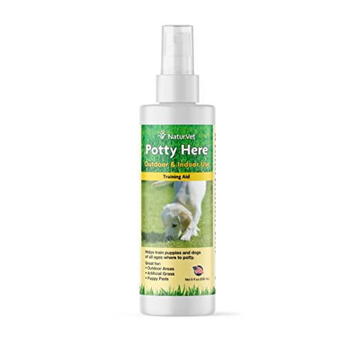 NaturVet POTTY HERE Training Aid Dog and Puppy Outdoor/Indoor Spray 8 oz von NaturVet