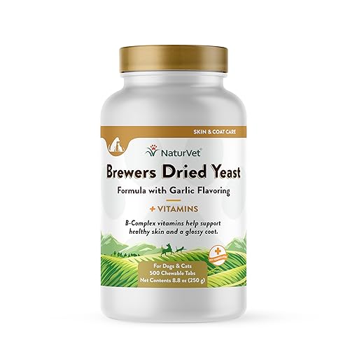 NaturVet Brewer's Yeast & Garlic Tablets, 500 Count by NaturVet von NaturVet