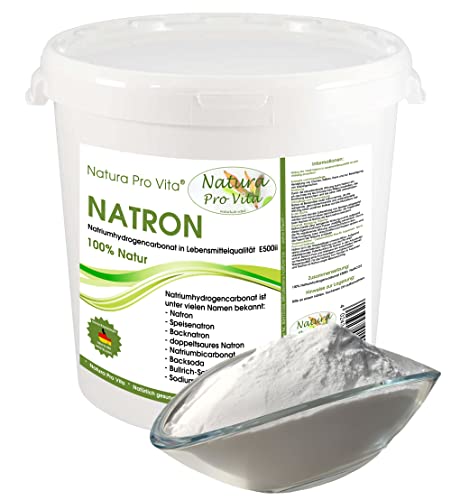 KH Plus Koiteich klares Wasser Natron PH stabil gesunde Fische PH Puffer Karbonathärte Teich NaturaProVita Natron Lebensmittel 10kg Eimer von Natura Pro Vita