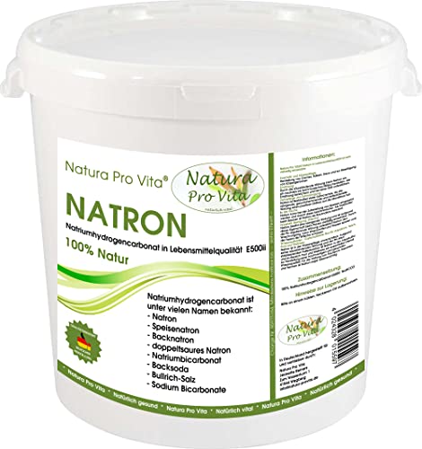 KH-Plus hebt Carbonathärte im Teich Natron für eine intakte Teichbiologie gesunde Fische erhöht Wasserhärte im Koiteich PH-Puffer KH-stabil Natura Pro Vita Natron Lebensmittelqualität 5kg Eimer KH-Plus hebt Carbonathärte im Teich Natron für eine intakte Teichbiologie gesunde Fische erhöht Wasserhärte im Koiteich PH-Puffer KH-stabil Natura Pro Vita Natron Lebensmittelqualität 5kg Eimer von Natura Pro Vita