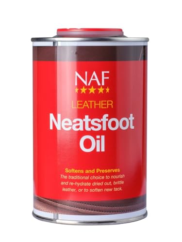 Natural Animal Feeds Unisex NAF Leder-Öl, farblos, 500 ml von NAF