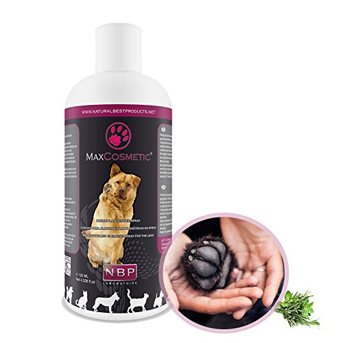 Max Cosm Pfotenschutz & Pfotenreinigung Pfotenreiniger Spray für Hunde & Katzen von Natural Best Products