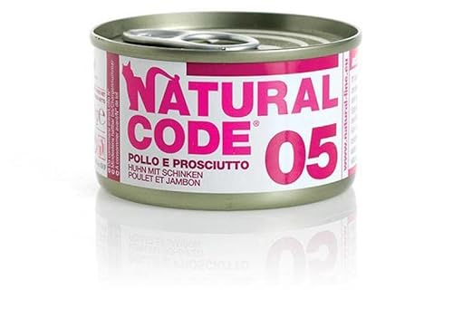 Katzenfutter Natural LINE SRL Natural Code KOT 85G 05 KURA/Ham SOS / 24 von Natural Code