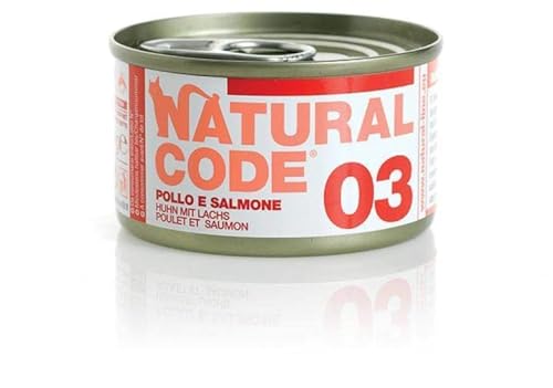 NATURAL CODE 03 POLLO E SALMONE. 85GR von Natural Code
