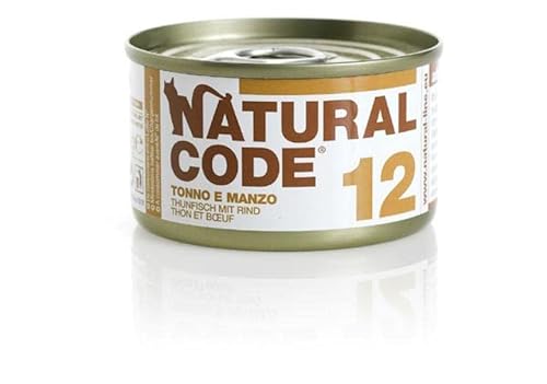 NATURAL CODE 12 TONNO E MANZO. 85GR von Natural Code