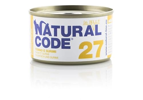 NATURAL CODE 27 TONNO E SURIMI IN JELLY. 85GR von Natural Code