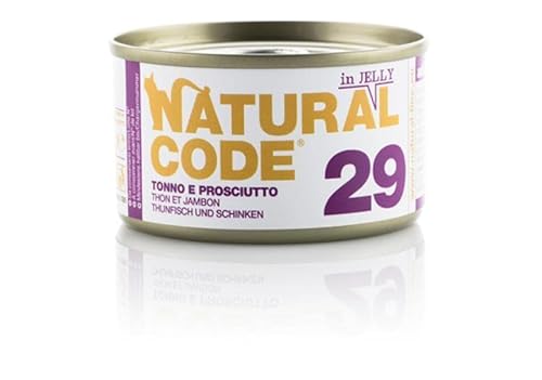 NATURAL CODE 29 TONNO E PROSCIUTTO IN JELLY. 85GR von Natural Code