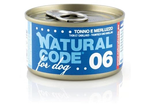 NATURAL CODE Dog 06 Tonno E Merluzzo. 90 g von Natural Code