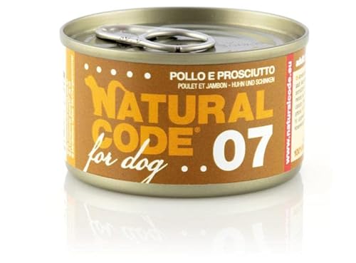 NATURAL CODE Dog 07 Pollo E PROSCIUTTO. 90 g von Natural Code