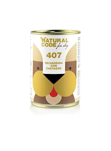 NATURAL CODE Hund Dose 400 g - 407 Wilde und Kastanien von Natural Code